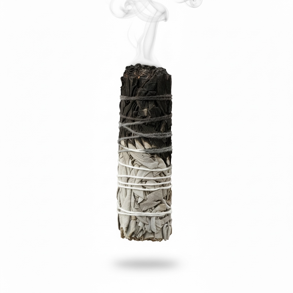 Black & White Sage – 4” Smudge Bundle California
