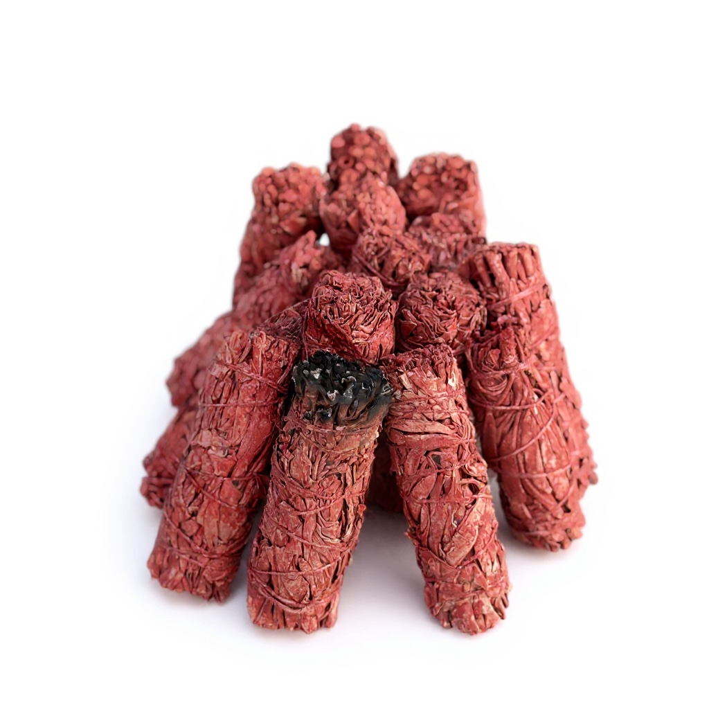 Dragon’s Blood Red Sage – 4” Smudge Bundle California