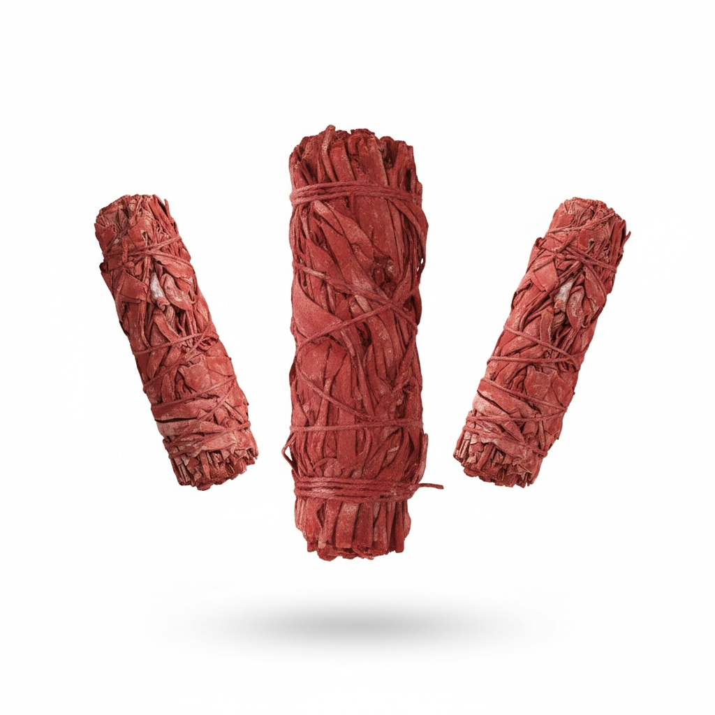 Dragon’s Blood Red Sage – 4” Smudge Bundle California
