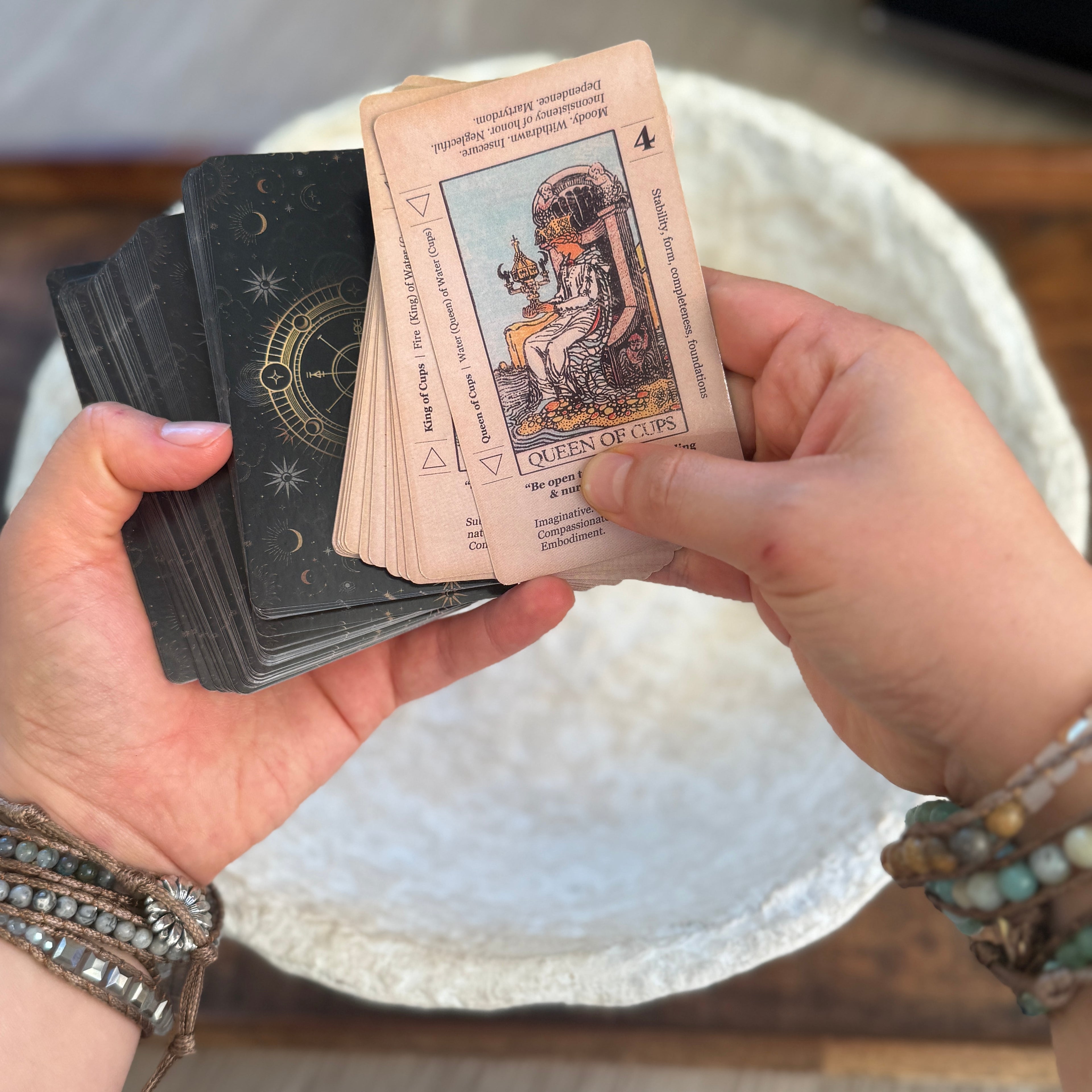 Meaning Tarot Deck – Neutral Beginner Tarot with Keywords