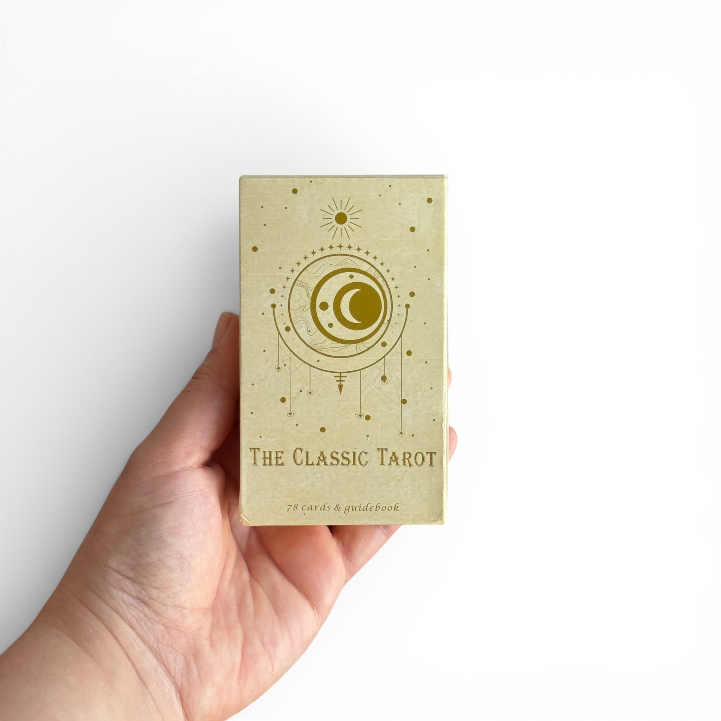 Vintage Beginner Friendly Black Tarot Deck