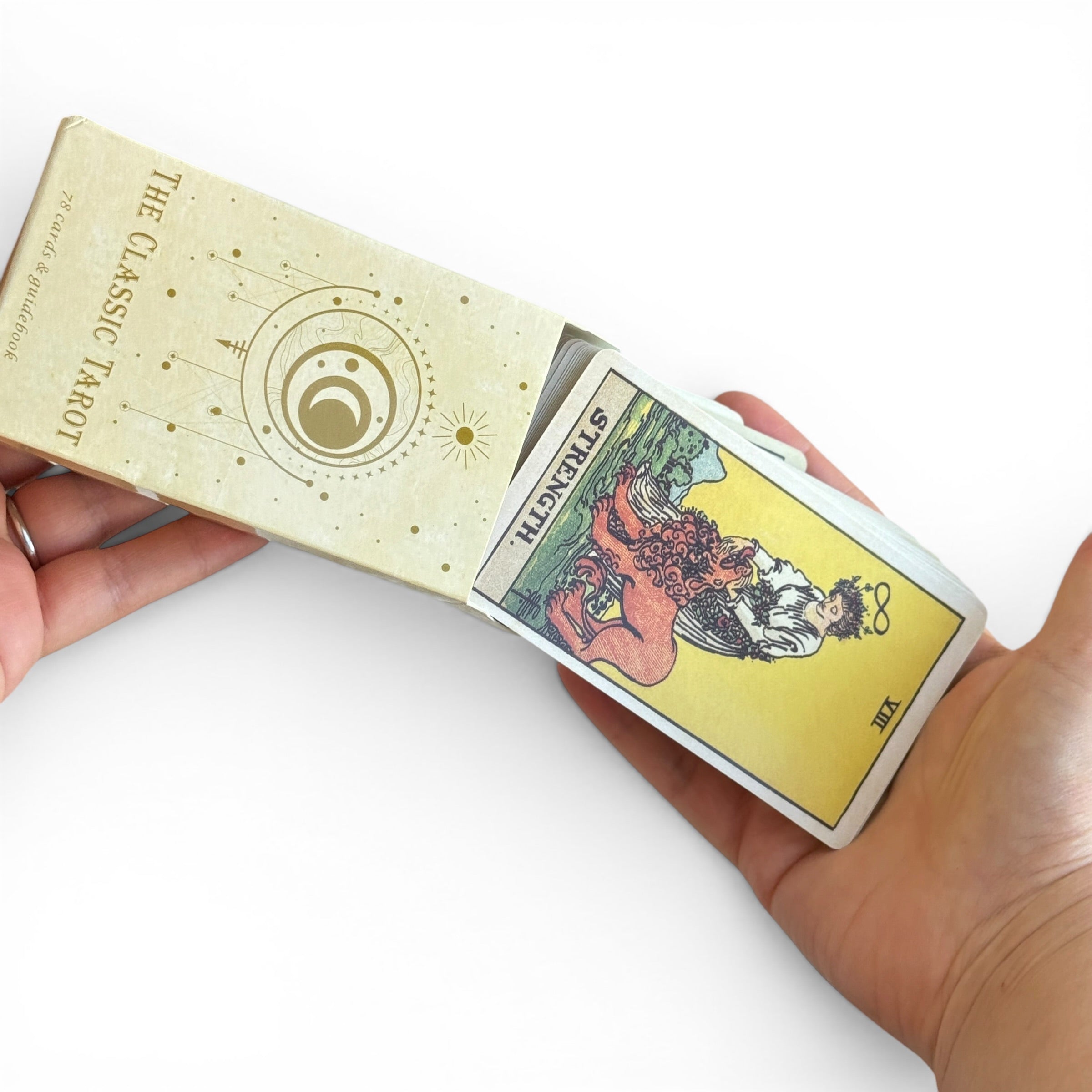 Vintage Beginner Friendly Black Tarot Deck