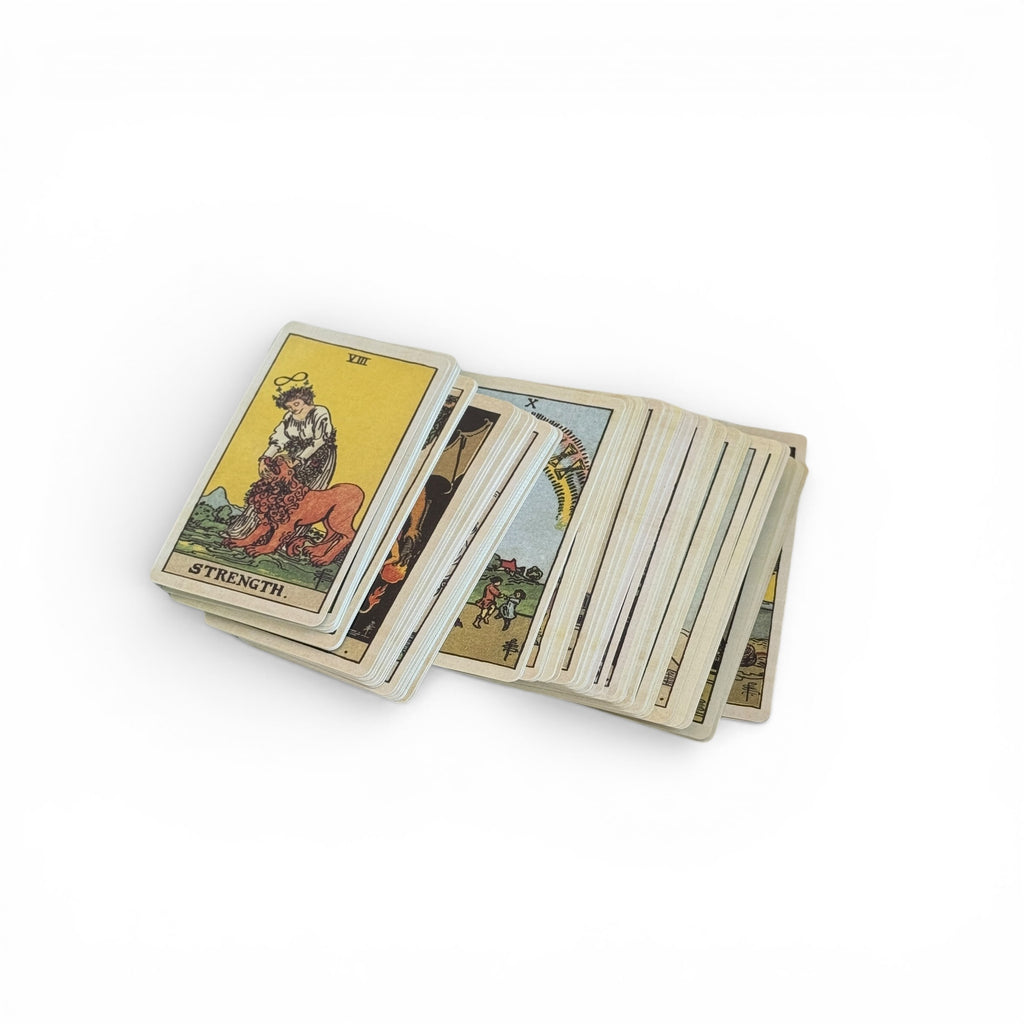 Vintage Beginner Friendly Black Tarot Deck