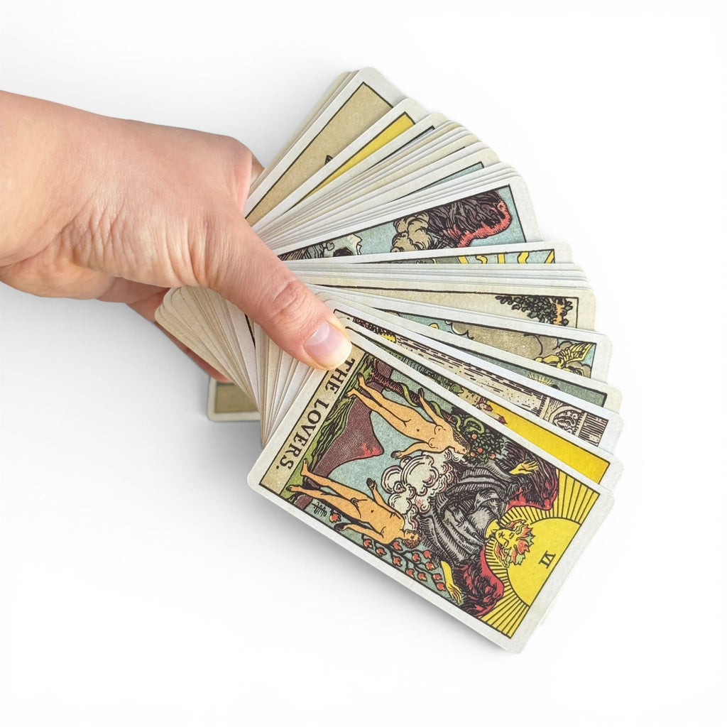 Vintage Beginner Friendly Black Tarot Deck