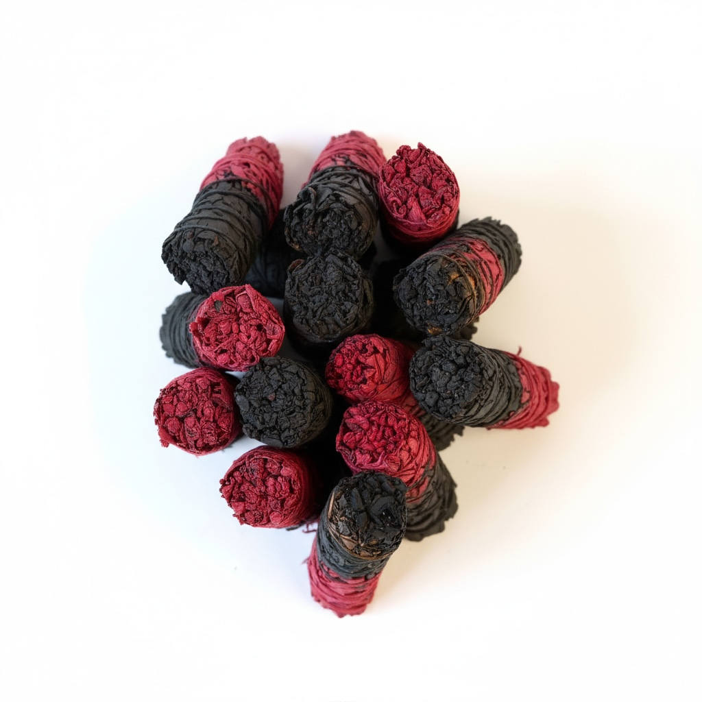 Red & Black Sage – 4” Smudge Bundle California