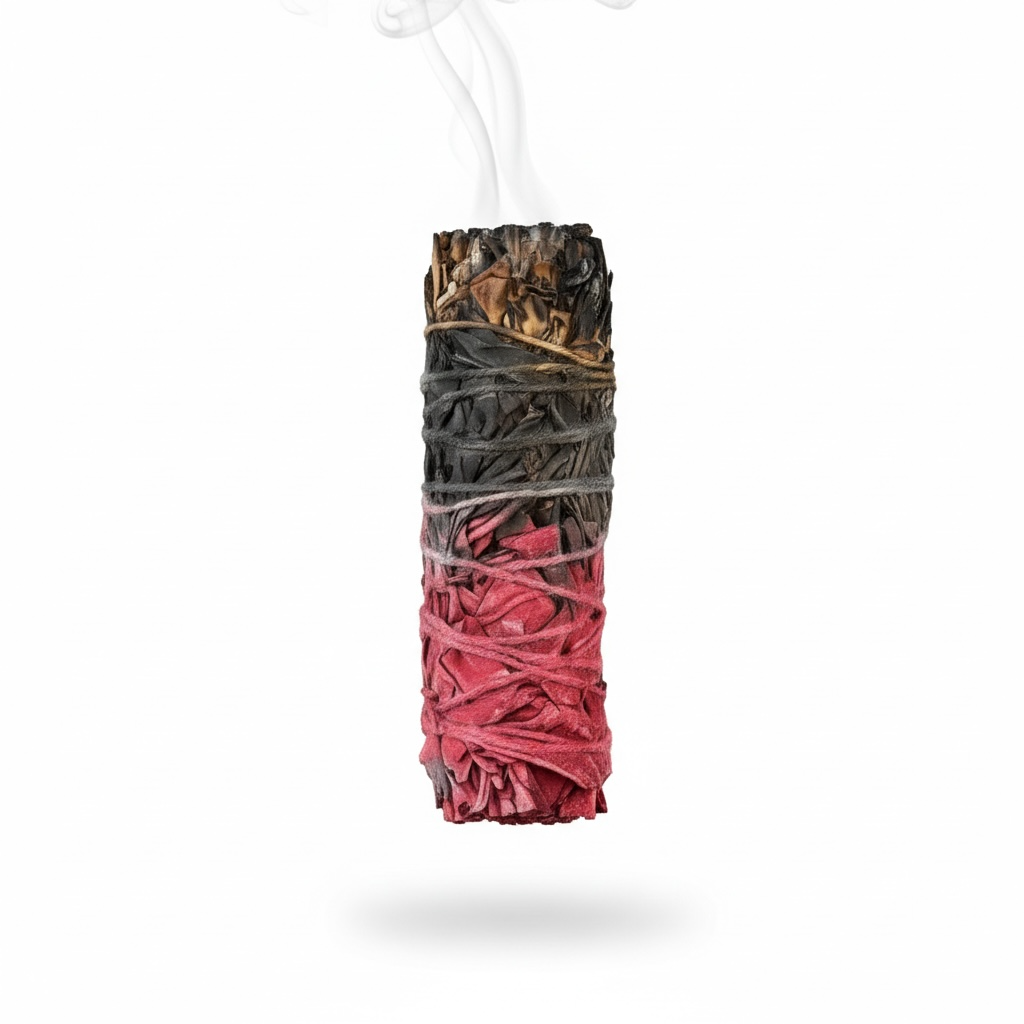 Red & Black Sage – 4” Smudge Bundle California